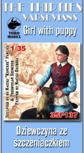 TORO MODEL 35F137 - 1:35 The Thirties - Girl with a puppy