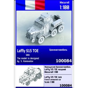 ZEBRANO Z100-084 - 1:100 Laffly S15 TOE late
