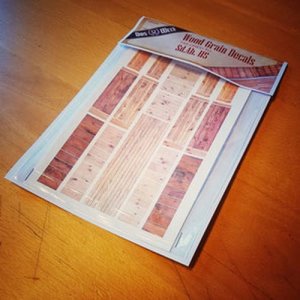 DAS WERK DWA001 - 1:35 Wood Grain Decals Tailored To Sd.Ah. 115