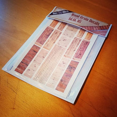 Go to product DAS WERK DWA001 - 1:35 Wood Grain Decals Tailored To Sd.Ah. 115