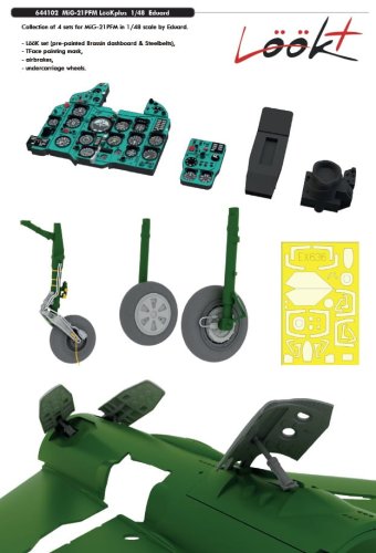 Go to product EDUARD 644102 - 1:48 MiG-21PFM LööKplus
