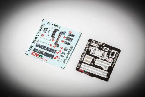 Go to product EDUARD 3DL48017 - 1:48 Fw 190F-8 - Space 3D Decals + PE