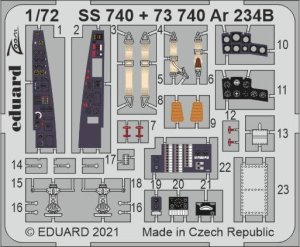 EDUARD SS740 - 1:72 Ar 234B