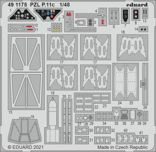 Go to product EDUARD 491175 - 1:48 PZL P.11c