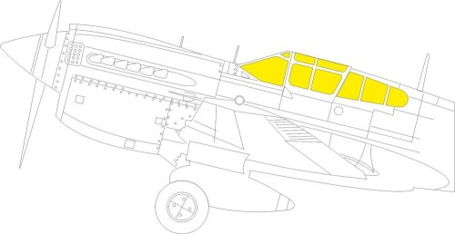 Go to product EDUARD JX276 - 1:32 P-40M TFace