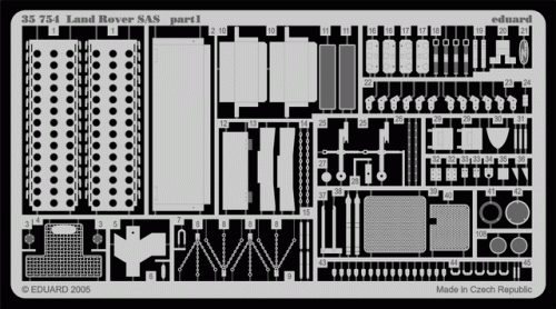 Go to product EDUARD 35754 - 1:35 Land Rover SAS