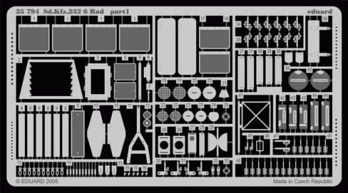 Go to product EDUARD 35794 - 1:35 Sd.Kfz.232 (6Rad)