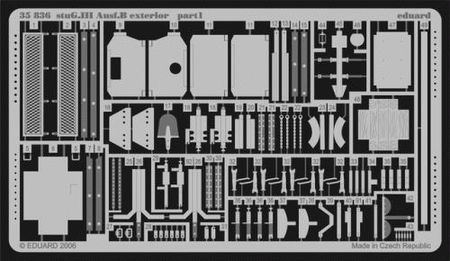Go to product EDUARD 35836 - 1:35 StuG.III Ausf.B exterior
