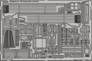 EDUARD 36046 - 1:35 Flakpanzer 38 (Gepard) exterior