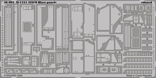 Go to product EDUARD 36093 - 1:35 M-1134 ATGM blast panels