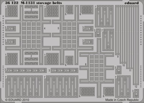 Go to product EDUARD 36122 - 1:35 M-1131 stowage belts