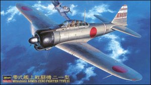 HASEGAWA JT43 19143 - 1:48 Mitsubishi A6M2b Zero Fighter Type21