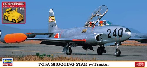 Go to product HASEGAWA 02363 - 1:72 T-33A Shooting Star w/Tractor
