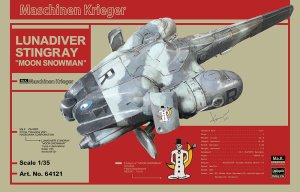 HASEGAWA 64121 - 1:35 Lunadiver Stingray Moon Snowman
