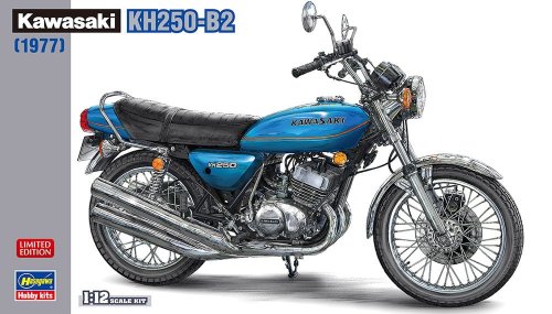 Go to product HASEGAWA 21729 - 1:12 Kawasaki KH250-B2 (1977)