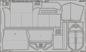 EDUARD 36157 - 1:35 M-7 Mid production deep water fording eq.