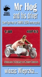 TORO MODEL 48F63 - 1:48 Mr Hog and his driver