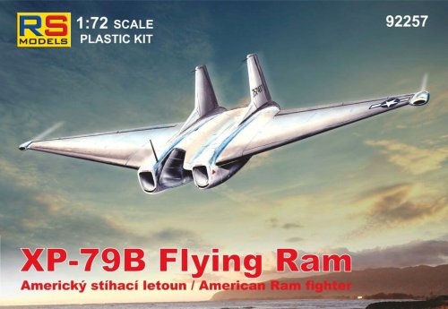 Go to product RS MODELS 92257 - 1:72 XP-79B Flying Ram