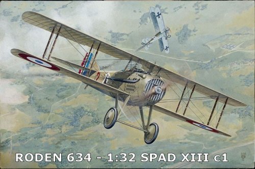 Go to product RODEN 634 - 1:32 SPAD XIII c1