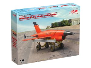 ICM 48401 - 1:48 BQM-34A (Q-2C) Firebee with trailer
