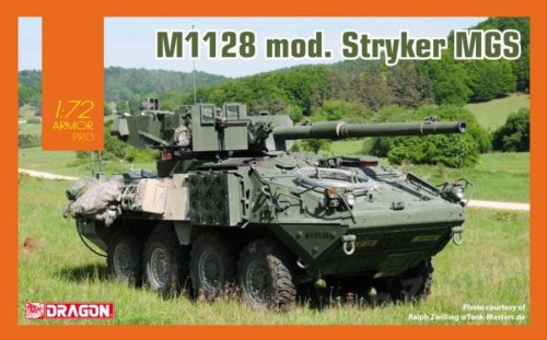 Go to product DRAGON 7687 - 1:72 M1128 mod. Stryker MGS