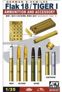 AFV CLUB 35107 - 1:35 German Flak 18 Ammo