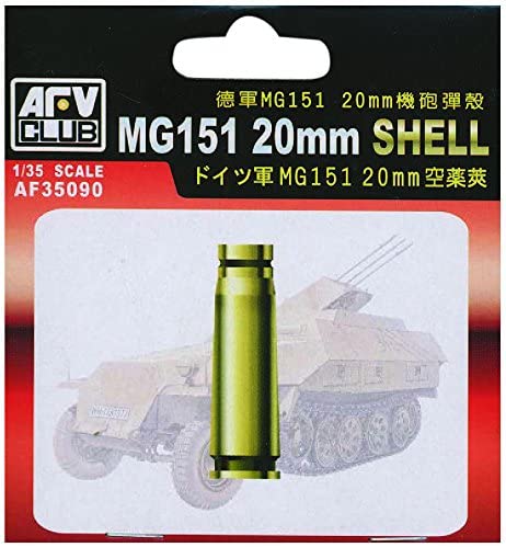 Go to product AFV CLUB 35090 - 1:35 MG 151 20mm Shell