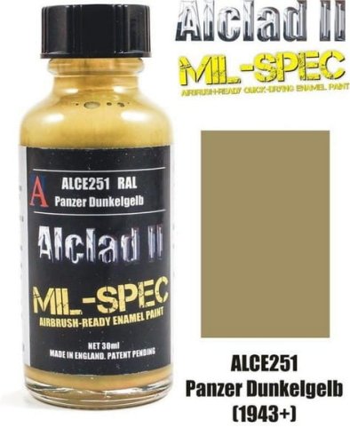 Go to product ALCLAD E251 - Panzer Dunkelgelb 30ml
