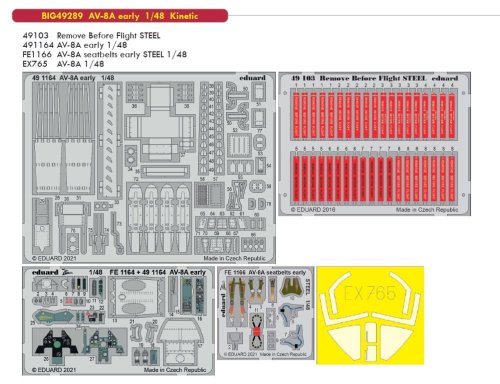 Go to product EDUARD BIG49289 - 1:48 AV-8A early