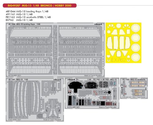 Go to product EDUARD BIG49287 - 1:48 MiG-15