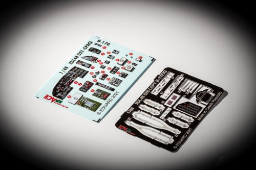Go to product EDUARD 3DL48021 - 1:48 B-17G - Space 3D Decals + PE