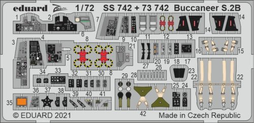 Go to product EDUARD SS742 - 1:72 Buccaneer S.2B