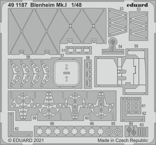 Go to product Eduard 491187 - 1:48 Blenheim Mk.I