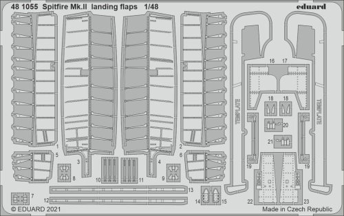 Go to product EDUARD 481055 - 1:48 Spitfire Mk.II landing flaps