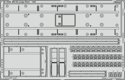 Go to product EDUARD 481049 - 1:48 MV-22 cargo floor