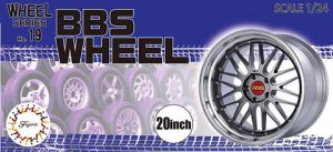 FUJIMI 193601 - 1:24 Wheel-19 BBS Wheel 20 inch