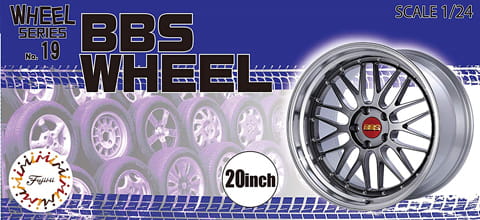 Go to product FUJIMI 193601 - 1:24 Wheel-19 BBS Wheel 20 inch