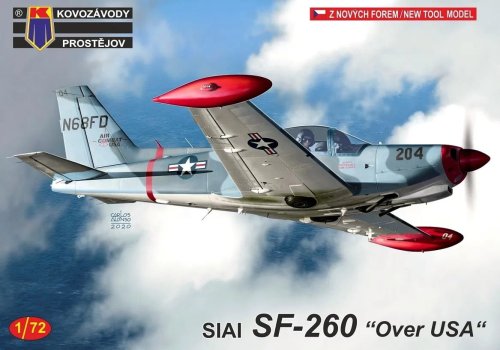 Go to product KOVOZAVODY 0209 - 1:72 SIAI SF-260 - Over USA