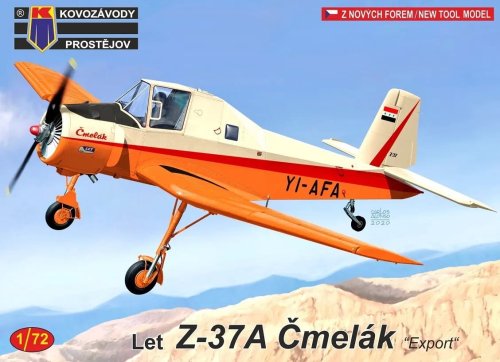 Go to product KOVOZAVODY 0204 - 1:72 Z-37A Čmelák - Export
