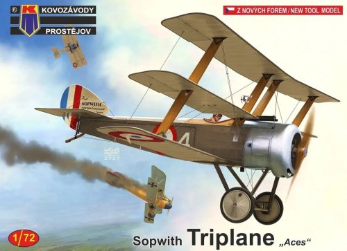 Go to product KOVOZAVODY 0184 - 1:72 Sopwith Triplane - France
