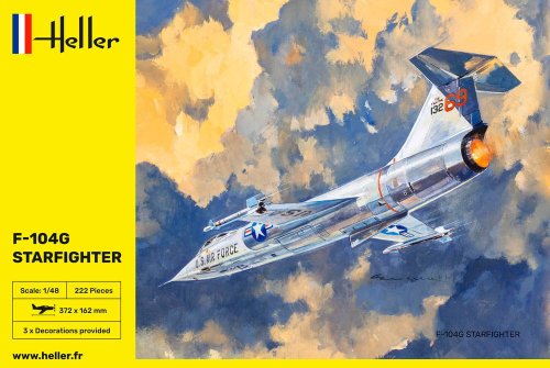 Go to product HELLER 30520 - 1:48 F-104G Starfighter