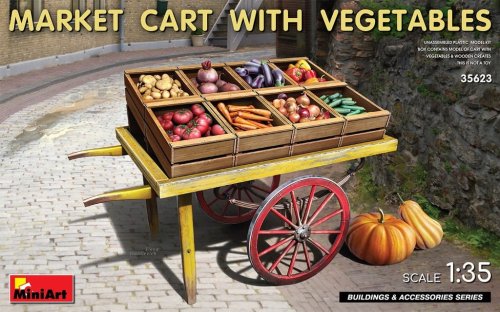 Go to product MINIART 35623 - 1:35 Market Cart with Vegetables