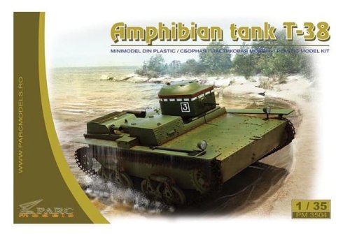 Go to product HOBBY PARK 35038 - 1:35 T-38 Amphibian tank