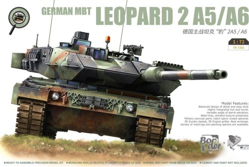 Go to product BORDER TK7201 - 1:72 German MBT Leopard 2A5/A6