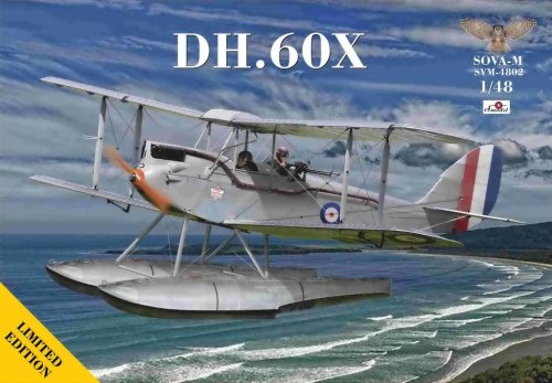 Go to product SOVA 4802 - 1:48 DH.60X seaplane