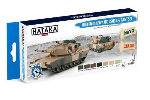 Go to product HATAKA BS67 - Modern US Army and USMC AFV paint set