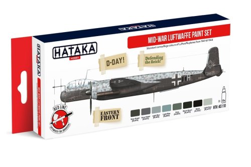 Go to product HATAKA AS110 - Mid-War Luftwaffe paint set