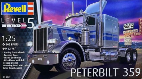 Go to product REVELL-MONOGRAM 2627 - 1:25 Peterbilt 359