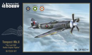 SPECIAL HOBBY 48214 - 1:48 Tempest Mk.II - The Last RAF Radial Engine Fighter - Hi-Tech Kit