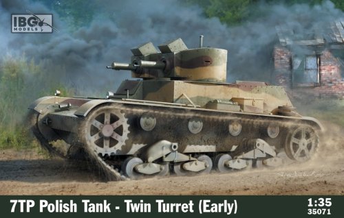 Go to product IBG 35071 - 1:35 7TP Polish Tank - Twin Turret (Early)